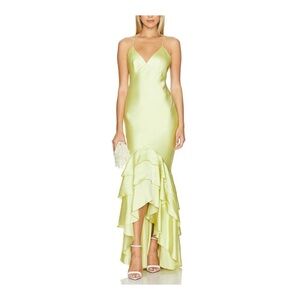 Cleo gown in melon size small